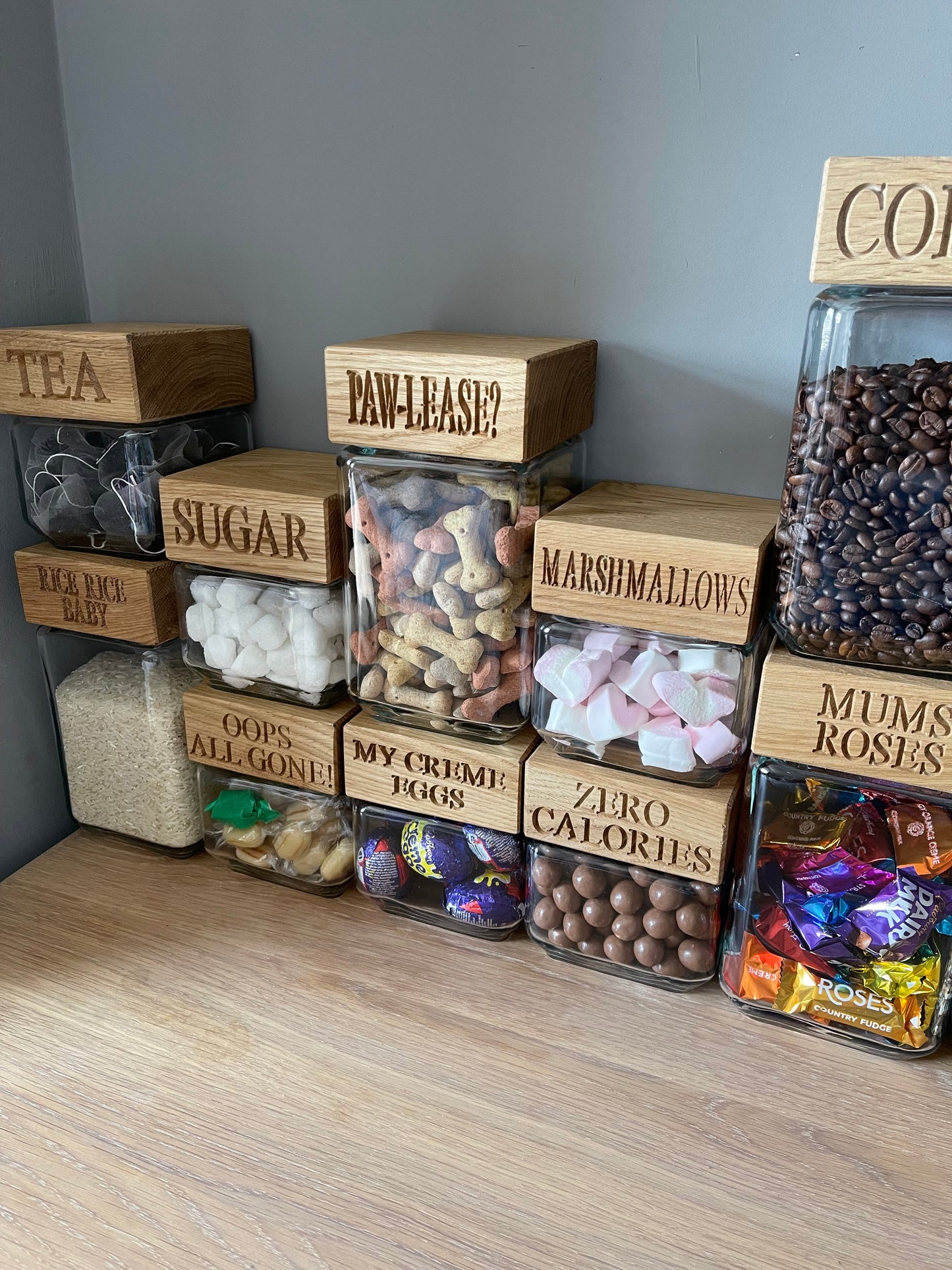 Personalised Oak Jars – A Stylish & Practical Storage Solution