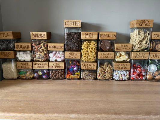 Personalised Oak Jars – A Stylish & Practical Storage Solution