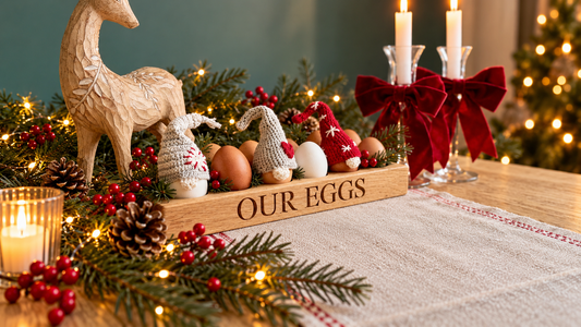 Personalised Oak 12 Egg Holder