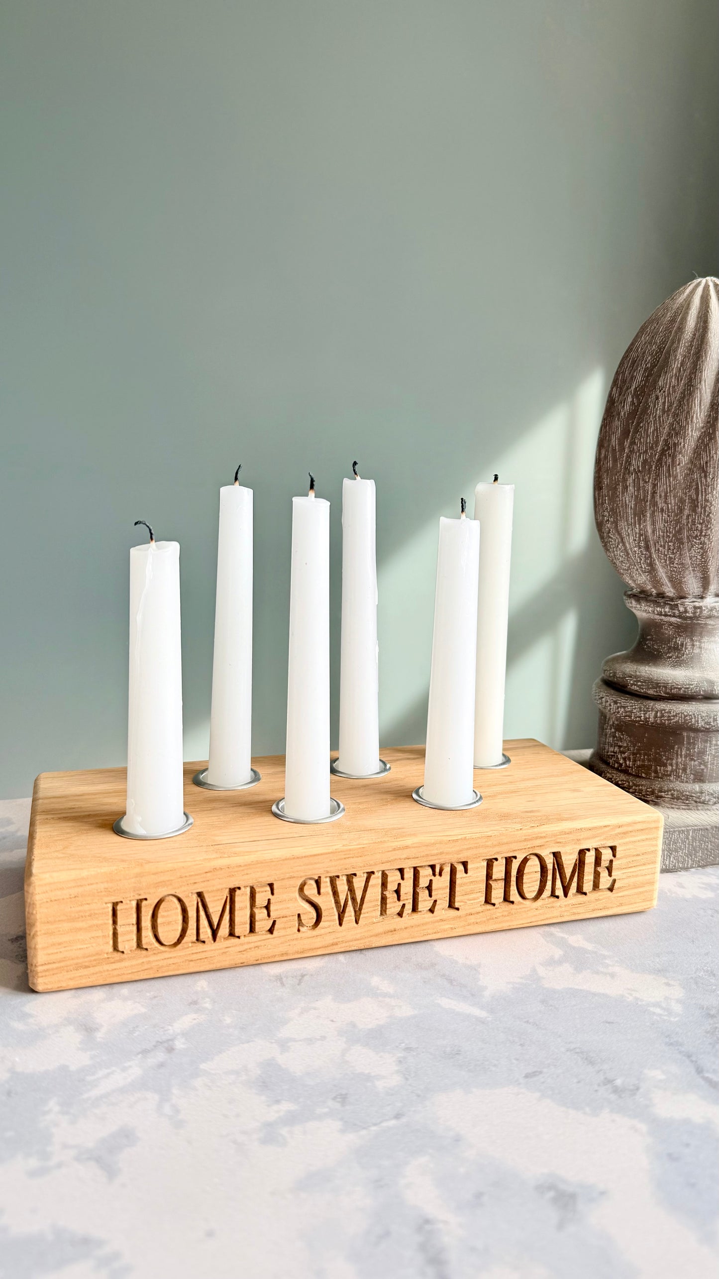 The Oak Dinner Candle Holder