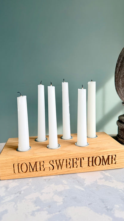 The Oak Dinner Candle Holder