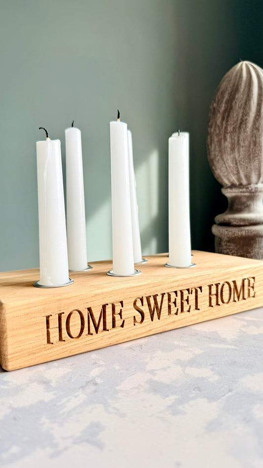 The Oak Dinner Candle Holder