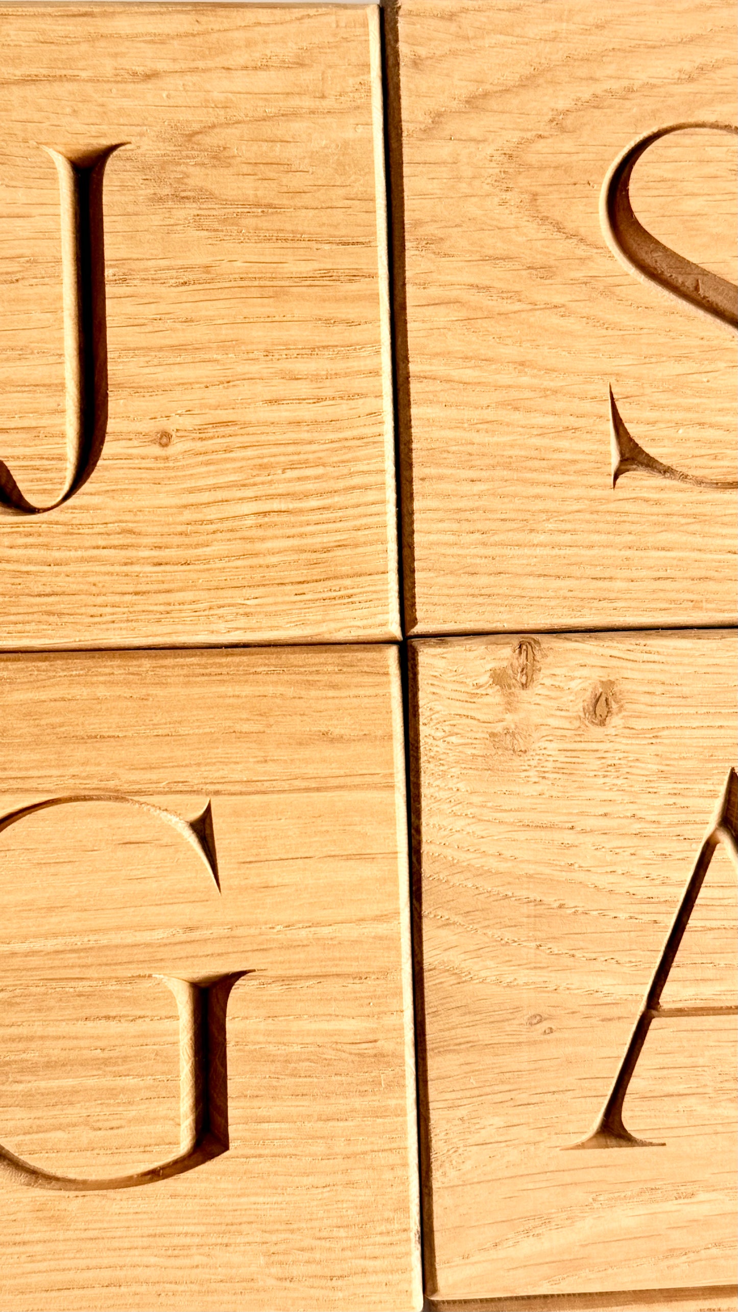 Oak Coasters