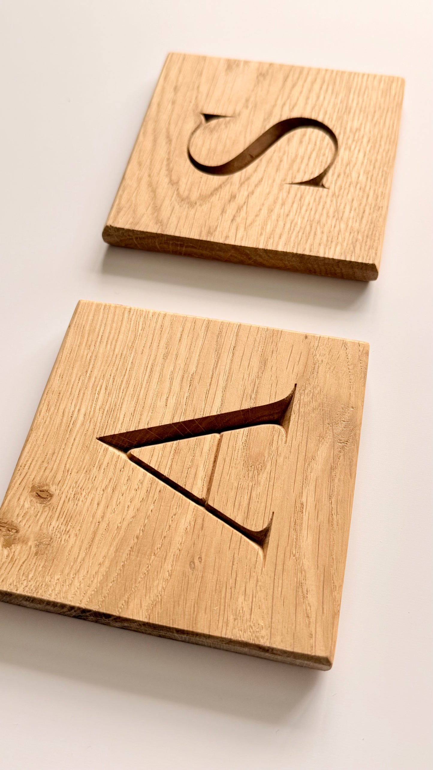 Oak Coasters