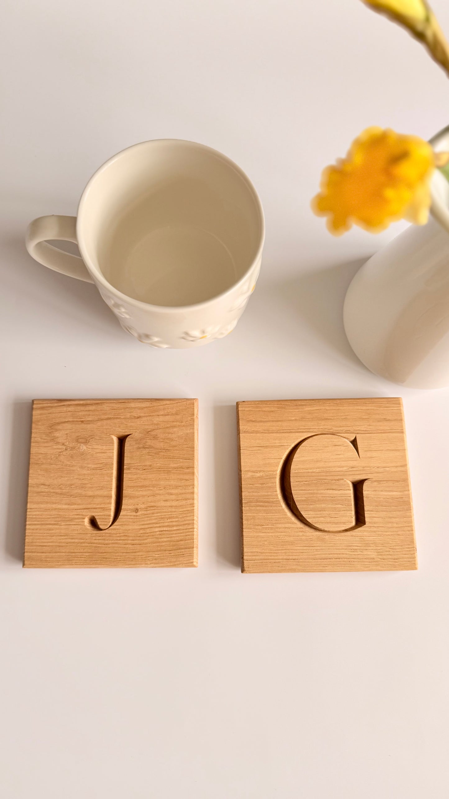 Oak Coasters