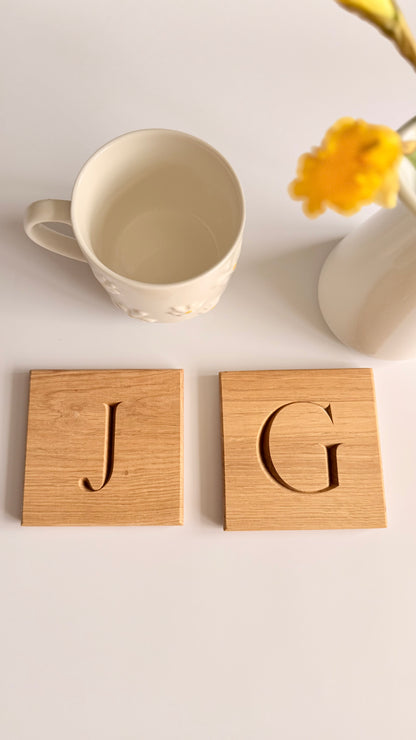 Oak Coasters