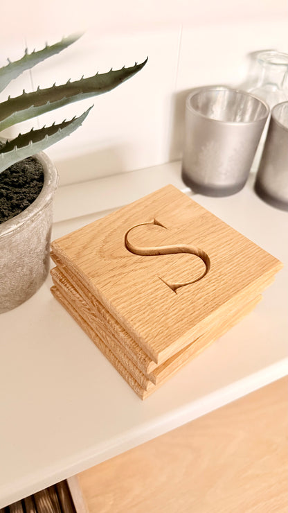 Oak Coasters