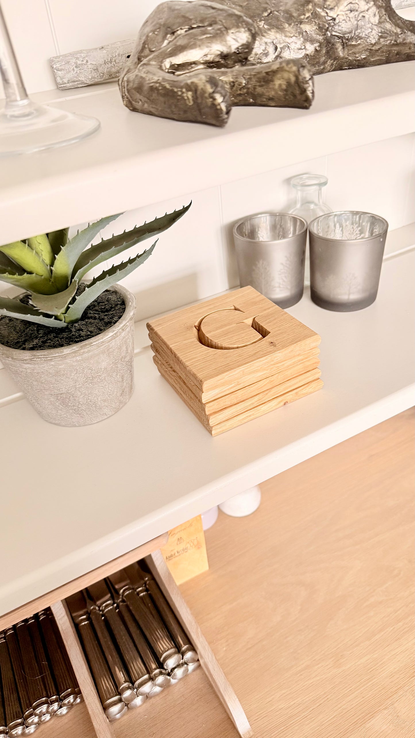 Oak Coasters