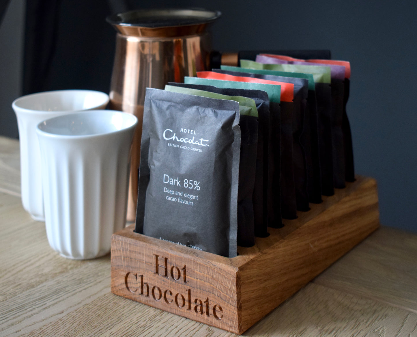 Hotel chocolat Velvetiser Chocolate sachet holder