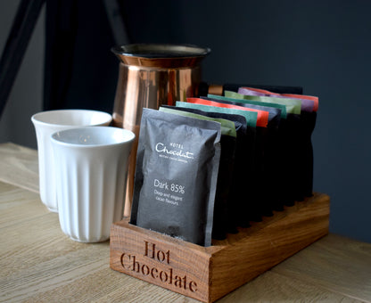 Oak Hotel Chocolat sachet holder great gift